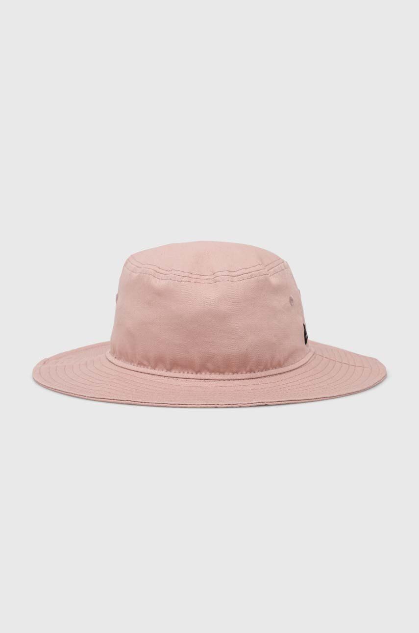 Bavlněná čepice New Era růžová barva - růžová -  100 % Bavlna