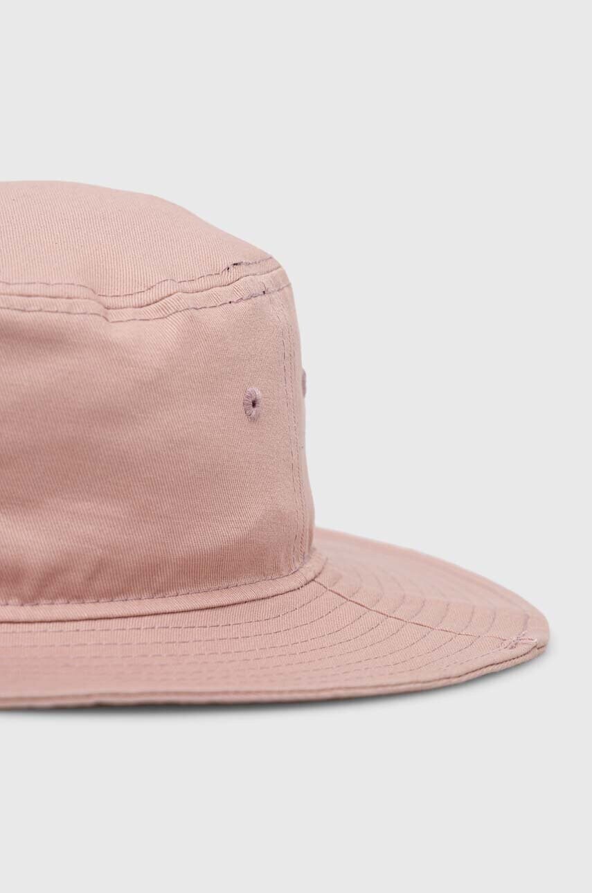 

Бавовняний капелюх New Era колір рожевий з бавовни