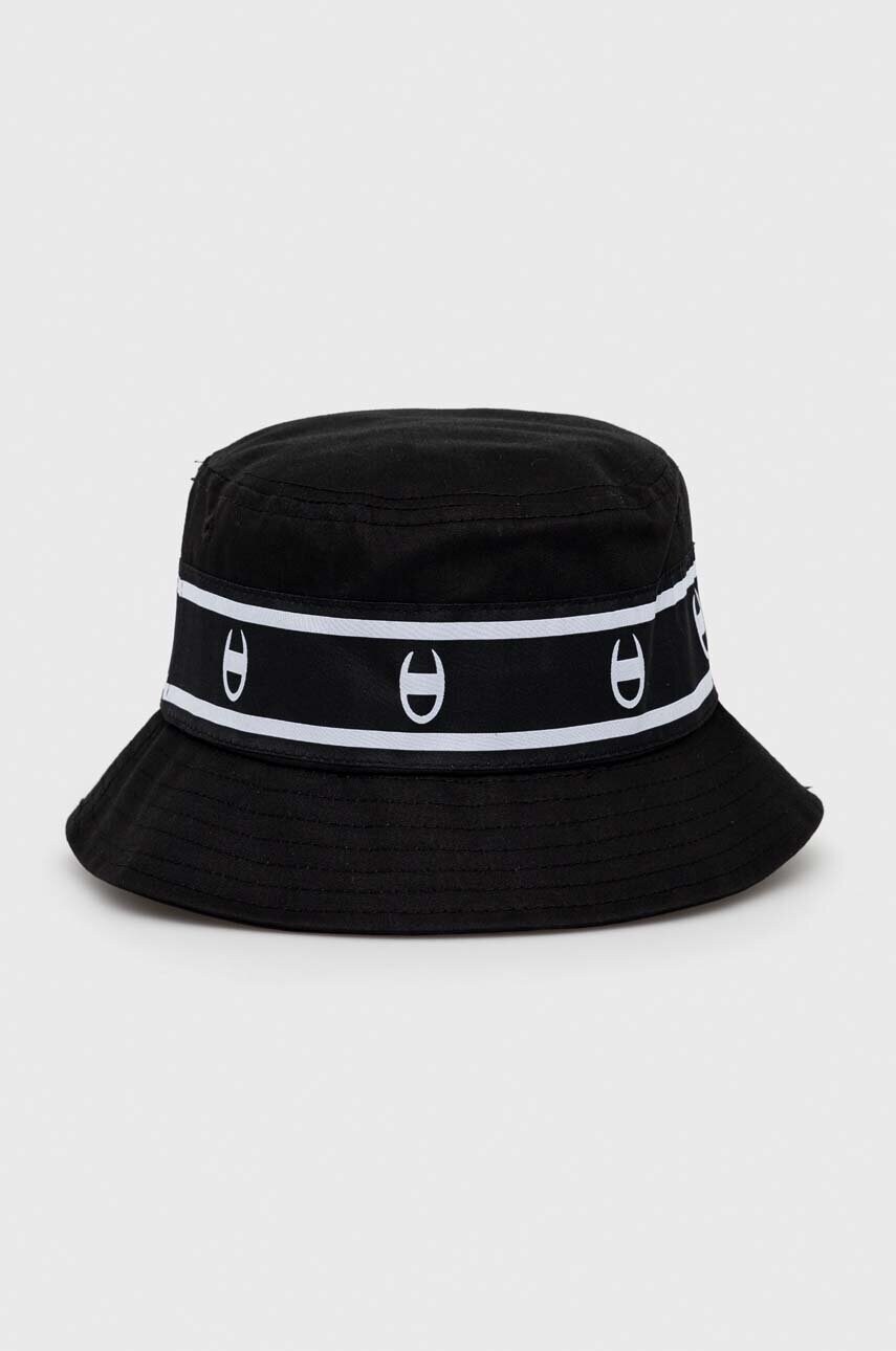 

Шляпа из хлопка Champion цвет чёрный хлопковый