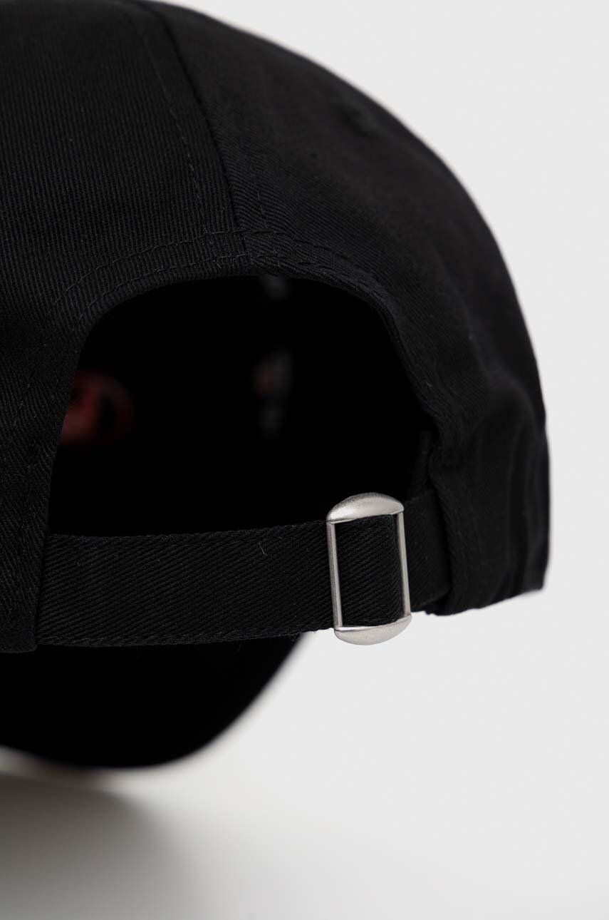 Ellesse șapcă De Baseball Din Bumbac Culoarea Negru, Cu Imprimeu SARA3012-BLACK