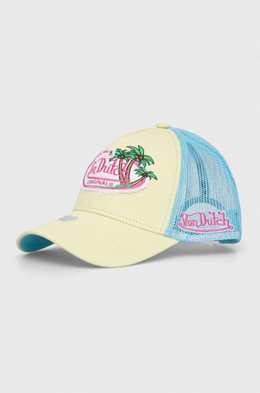 

Шапка с козирка Von Dutch с десен, Многоцветен