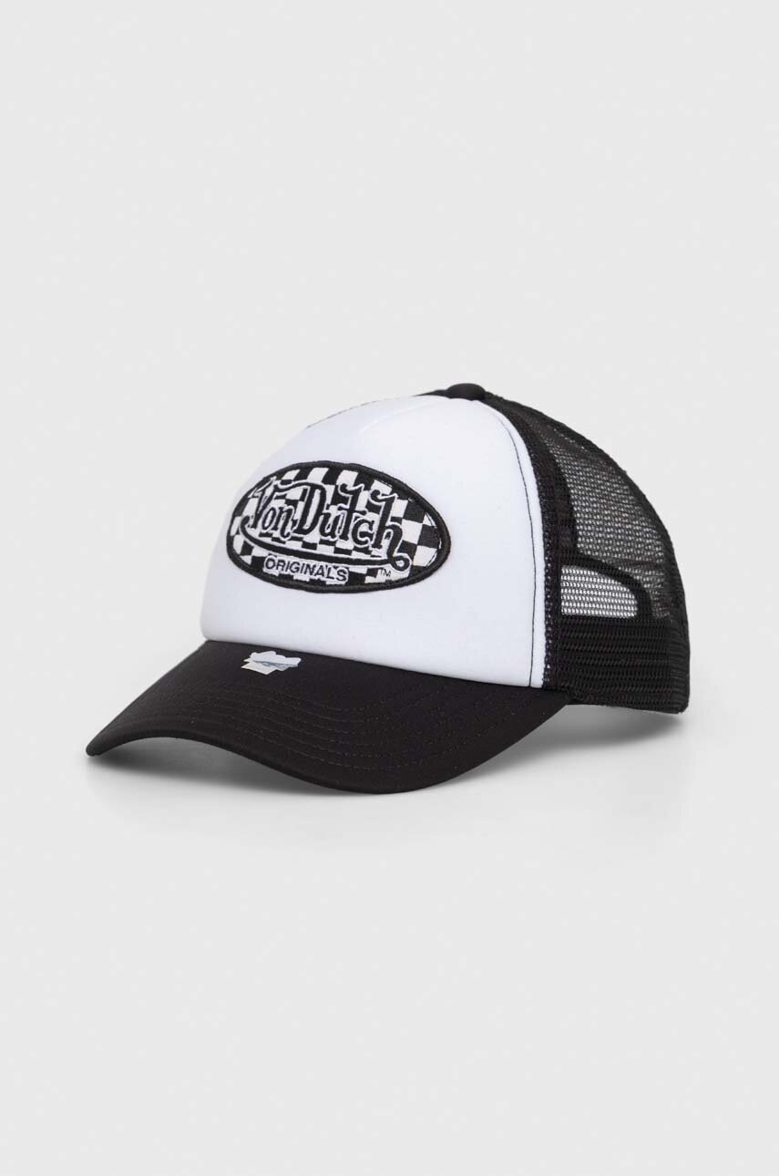 

Шапка с козирка Von Dutch с апликация, Многоцветен