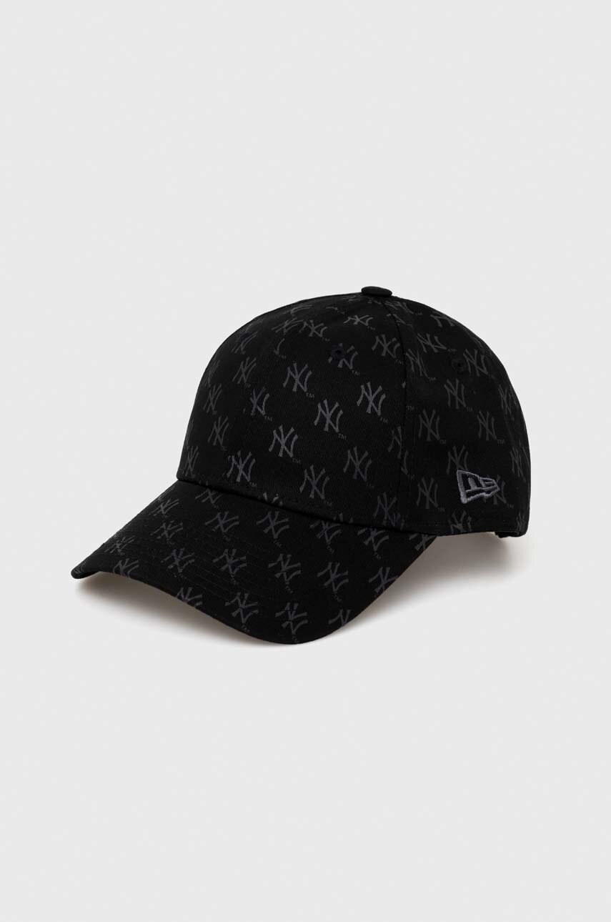 

Кепка New Era колір чорний візерунок NEW YORK YANKEES