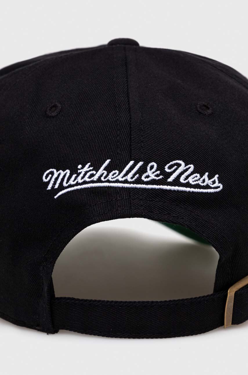 Mitchell&Ness șapcă De Baseball Din Bumbac Anaheim Ducks Culoarea Negru, Cu Imprimeu
