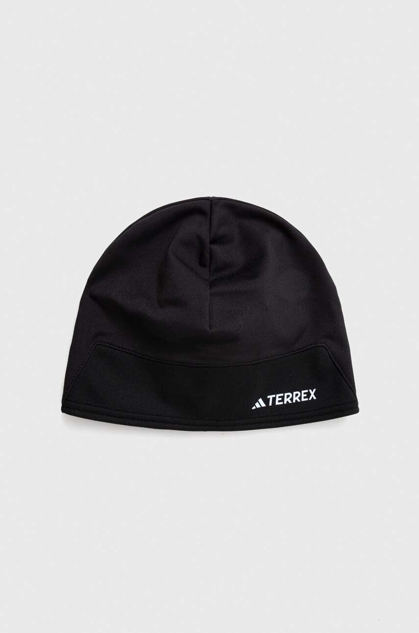 

Шапка adidas TERREX в черно с фина плетка, Черен
