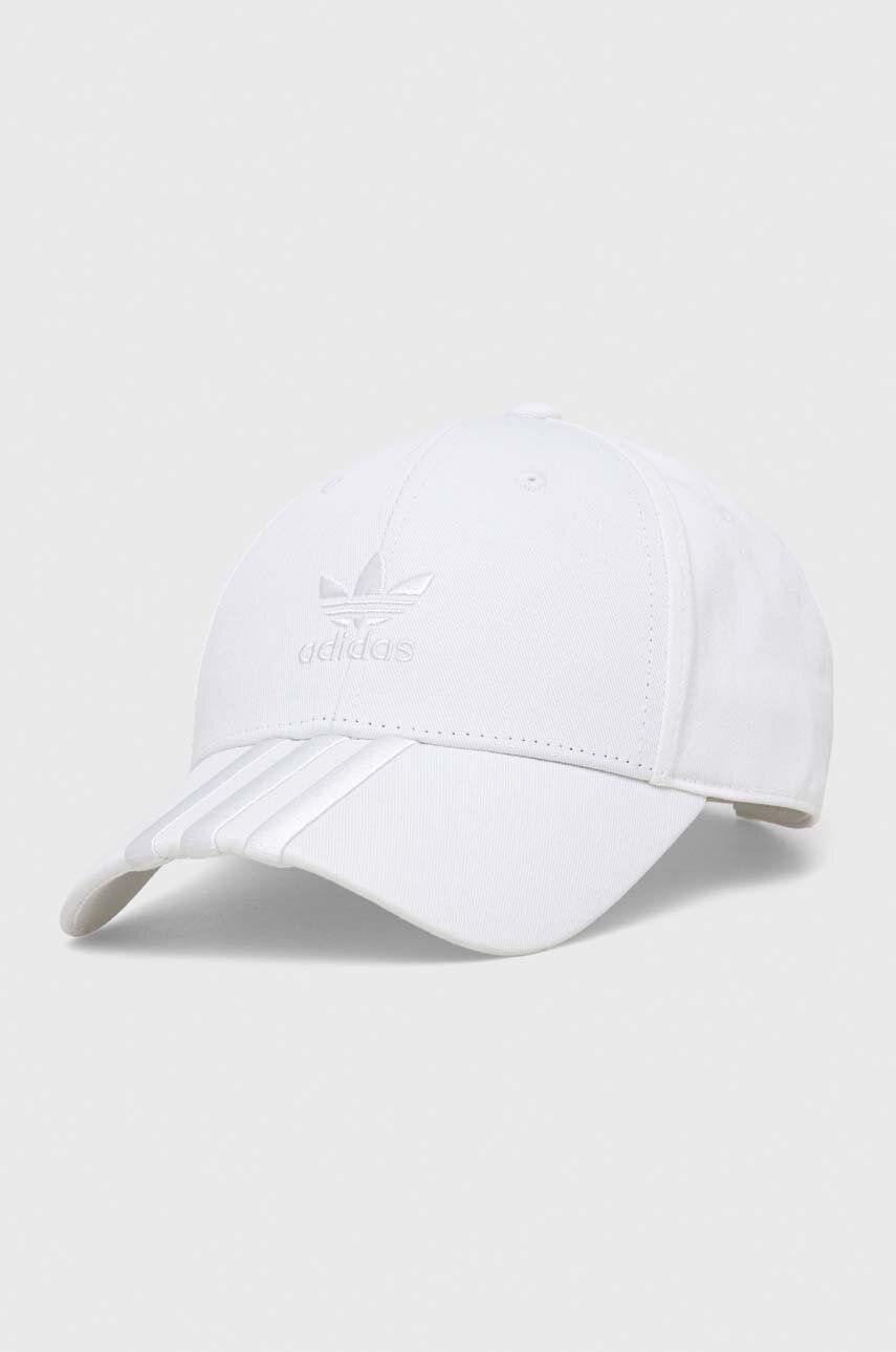 adidas Originals șapcă culoarea alb, cu imprimeu IL4851