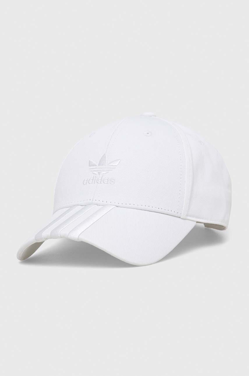 Adidas Originals Sapca Culoarea Alb, Cu Imprimeu