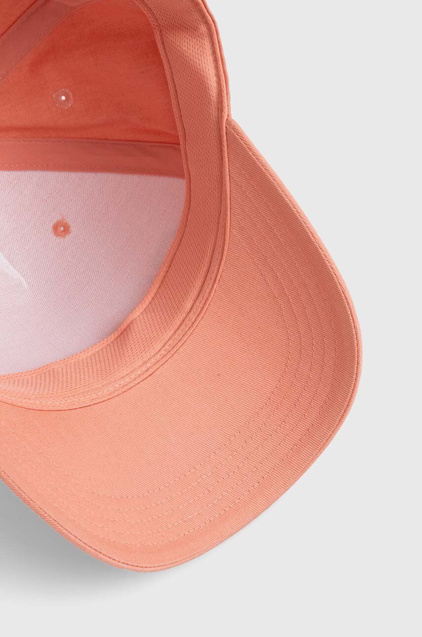 Adidas șapcă De Baseball Din Bumbac Culoarea Portocaliu, Cu Imprimeu
