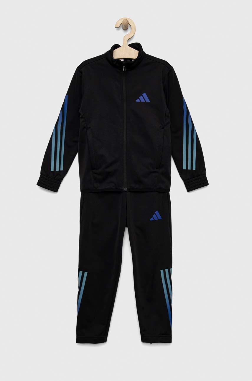Adidas trening copii u ti tracksuit culoarea negru