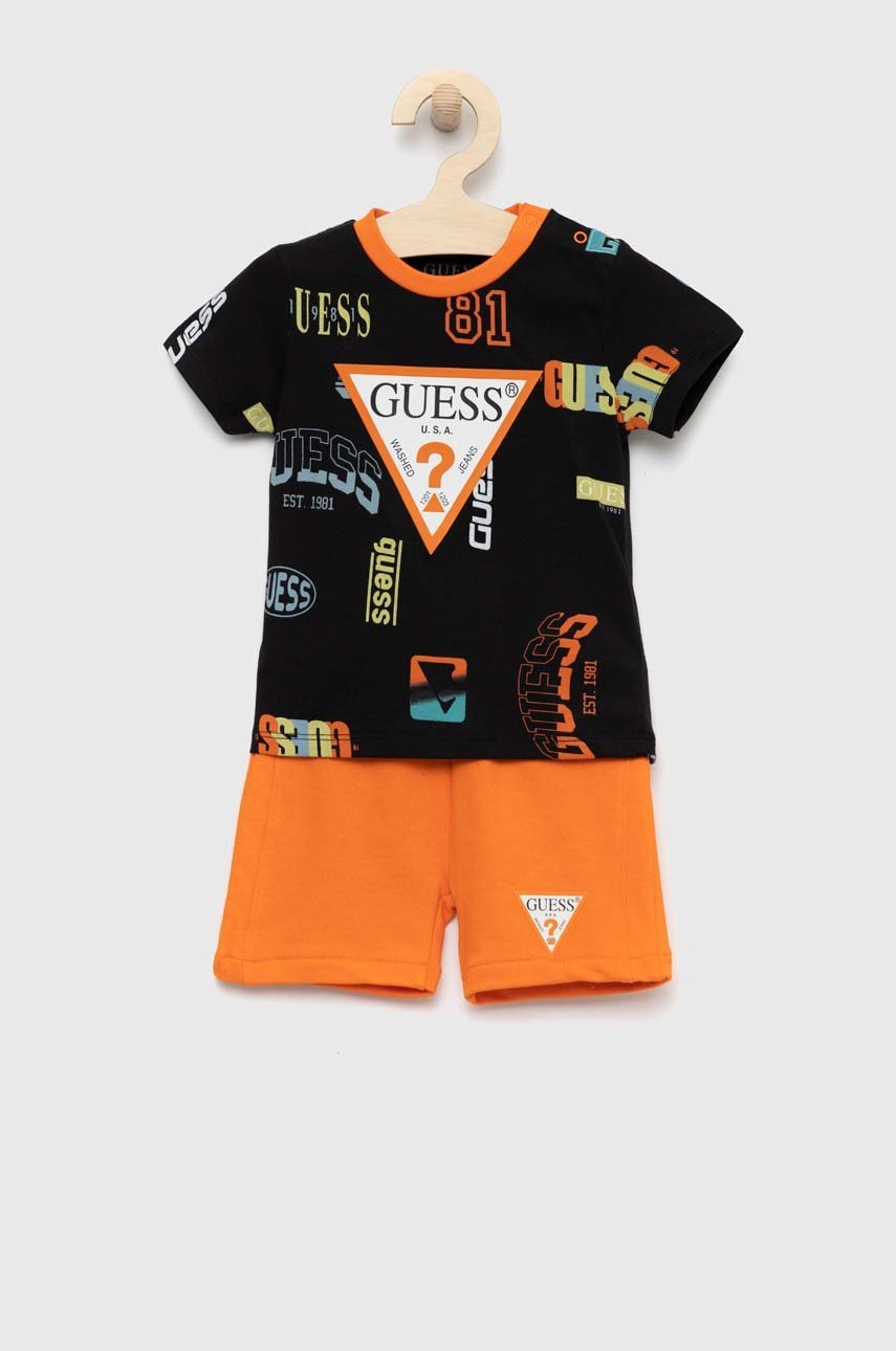 

Детский комплект Guess цвет оранжевый