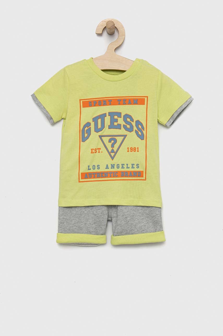 

Комплект для младенцев Guess цвет зелёный