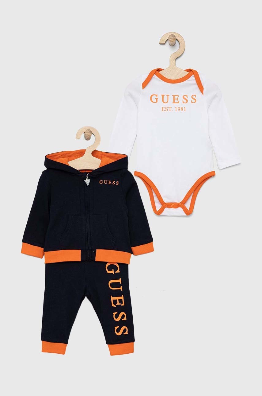 

Комплект за бебета Guess в тъмносиньо, Тъмносин