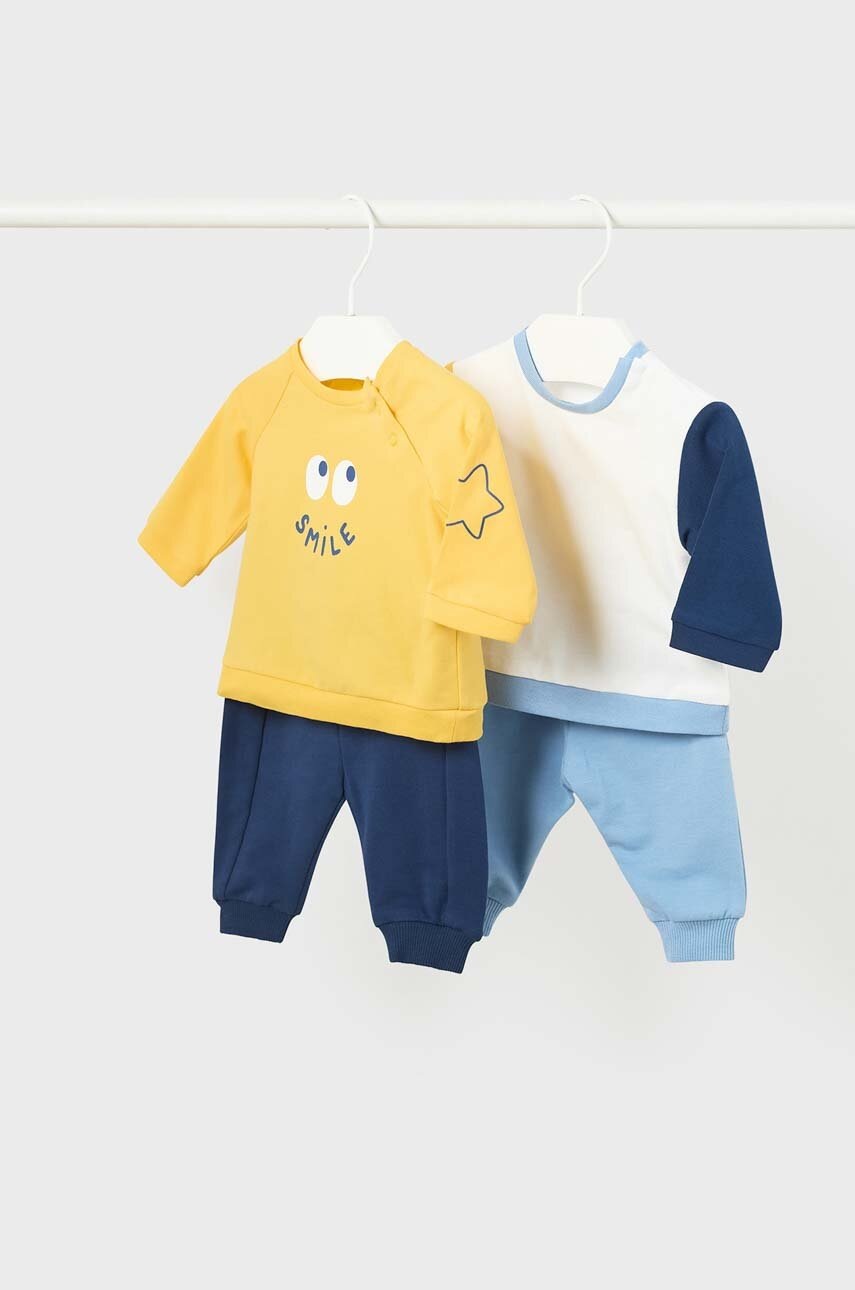 

Комплект для немовлят Mayoral Newborn 2-pack колір жовтий