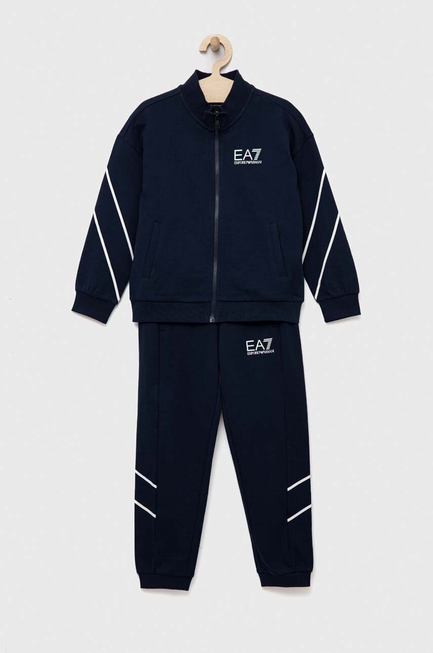 

Детский спортивный костюм EA7 Emporio Armani цвет синий