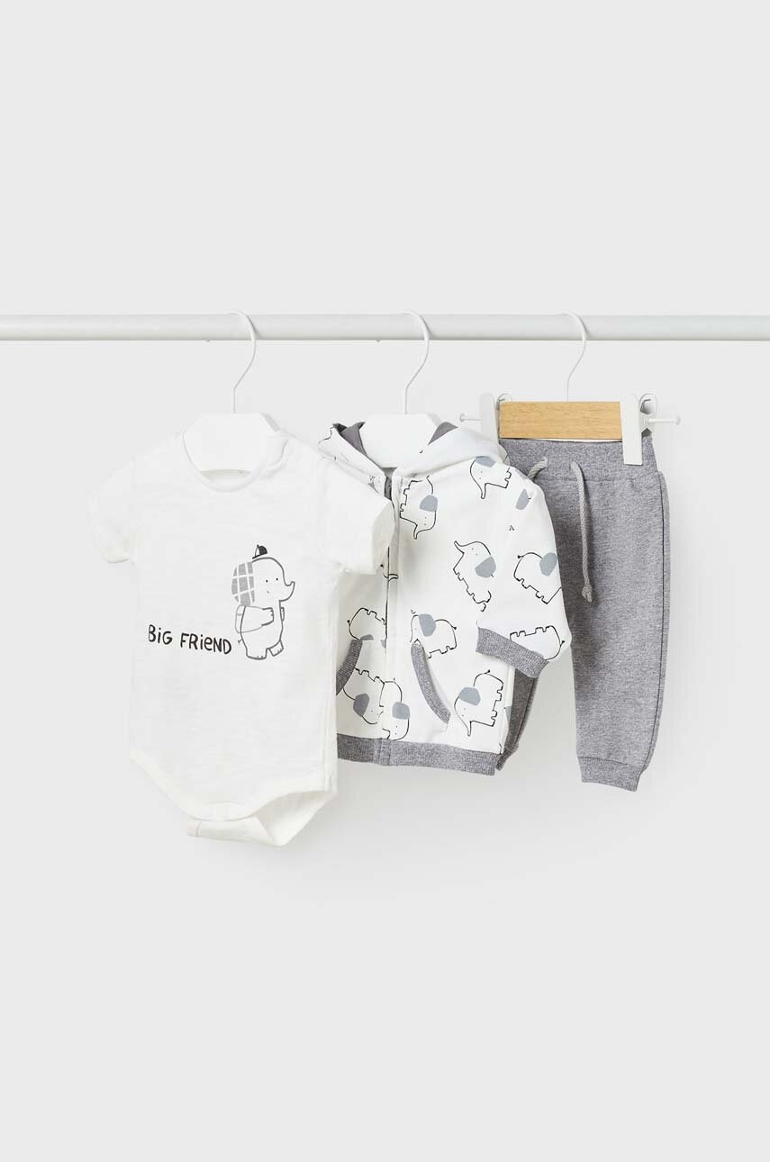 

Комплект для немовлят Mayoral Newborn колір сірий