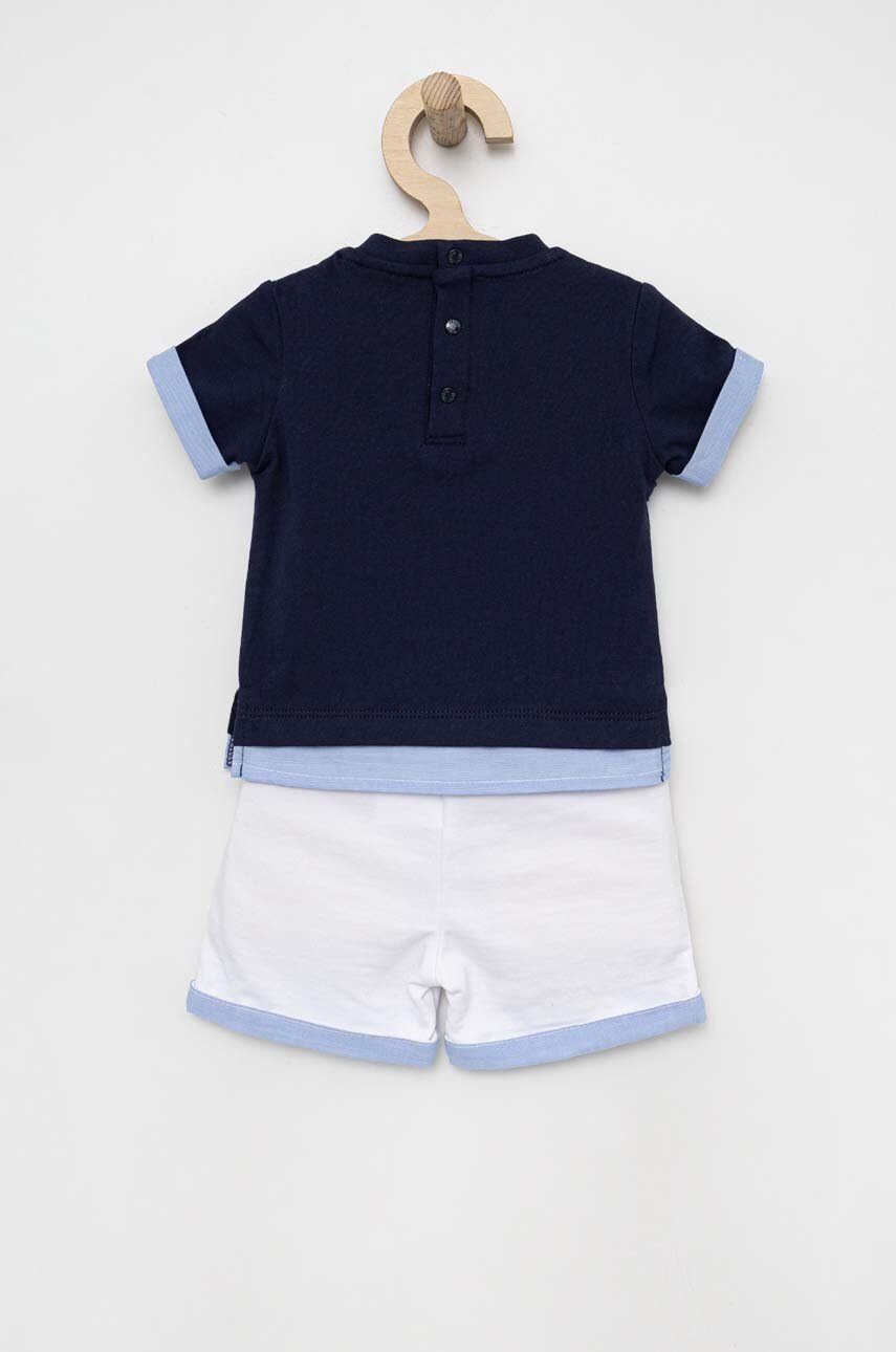 Детский хлопковый комплект Birba&Trybeyond цвет синий