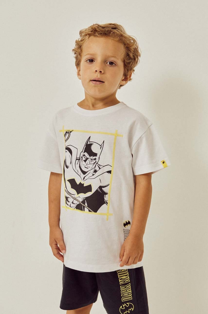 Детский комплект из хлопка zippy x Batman цвет чёрный Детский комплект из хлопка zippy x Batman цвет чёрный
