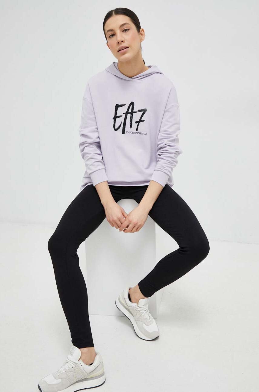 

Комплект EA7 Emporio Armani жіночий колір фіолетовий