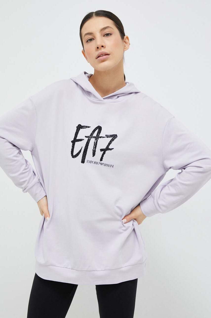 

Комплект EA7 Emporio Armani женский цвет фиолетовый