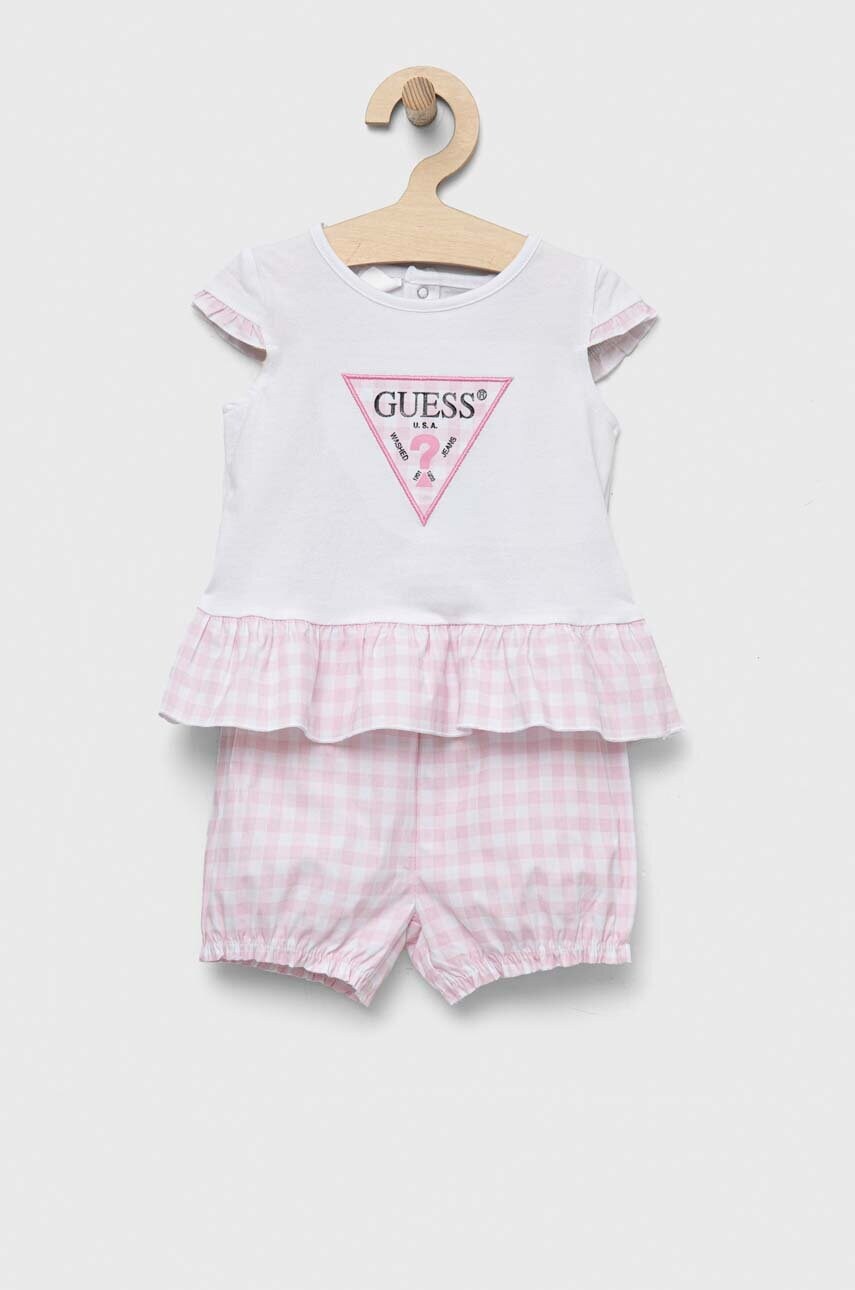 

Комплект для немовлят Guess колір білий