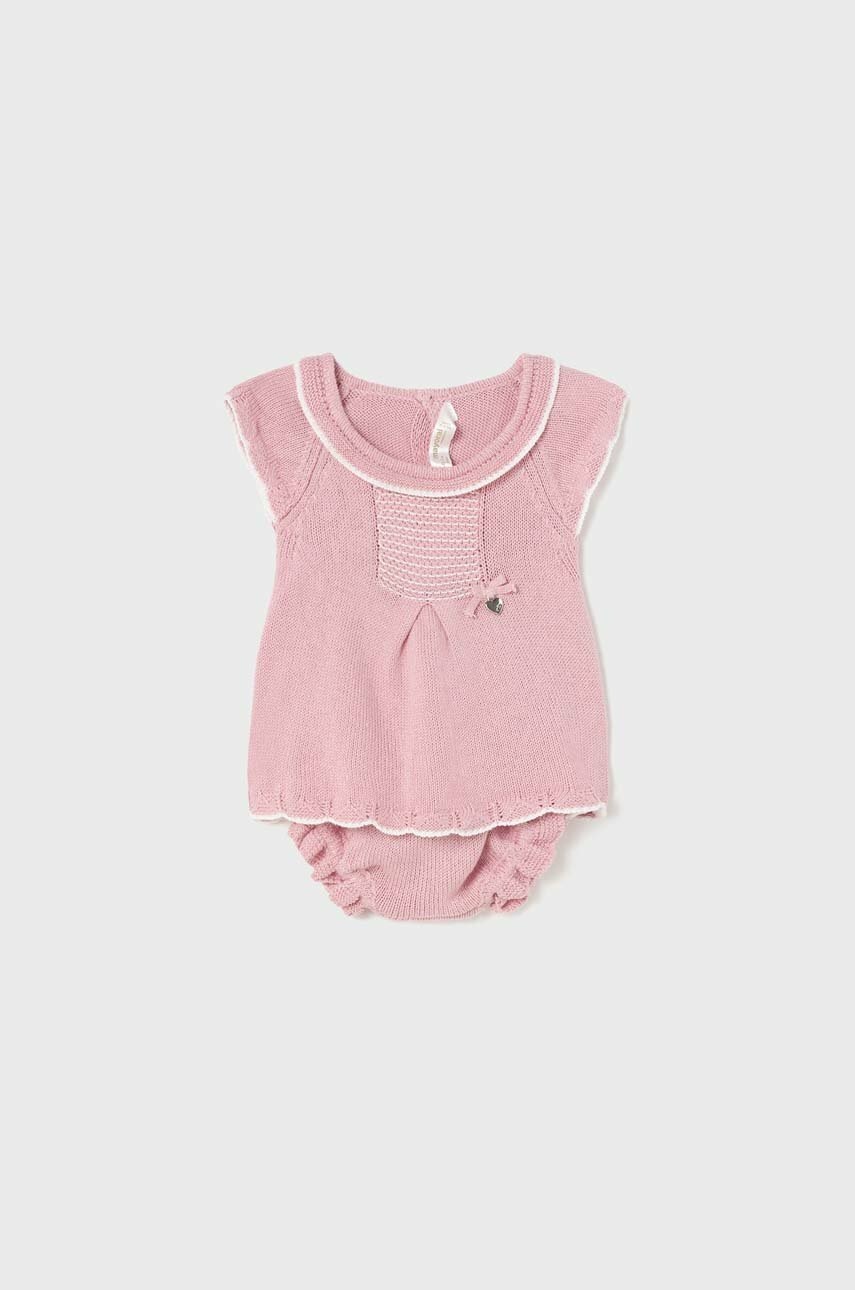 Комплект для немовлят Mayoral Newborn колір рожевий