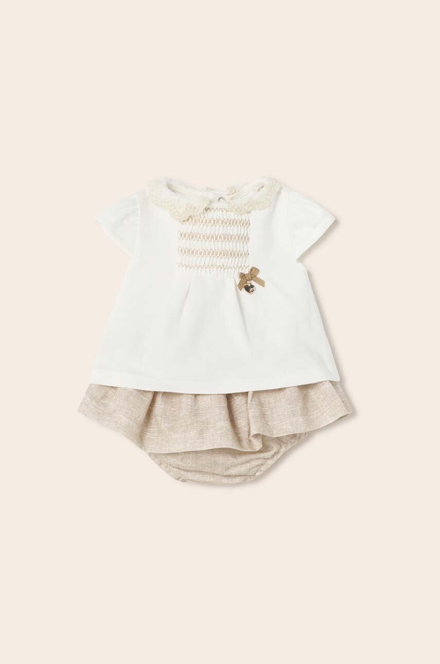 

Комплект для немовлят Mayoral Newborn колір бежевий
