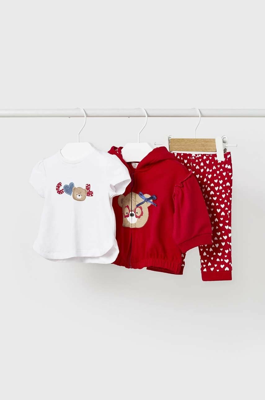 

Комплект для младенцев Mayoral Newborn цвет красный