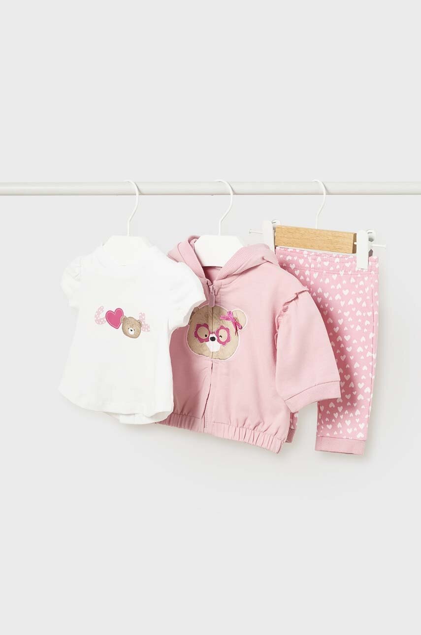 

Комплект для немовлят Mayoral Newborn колір рожевий