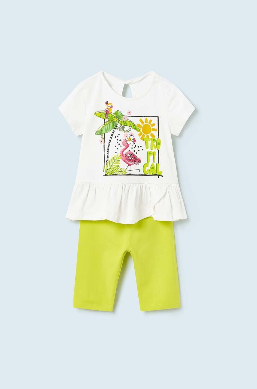 Mayoral compleu bebe culoarea verde