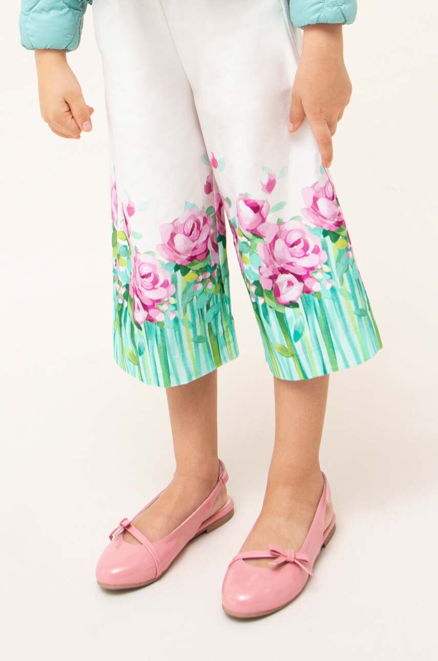 Детский комплект из хлопка Mayoral цвет бирюзовый