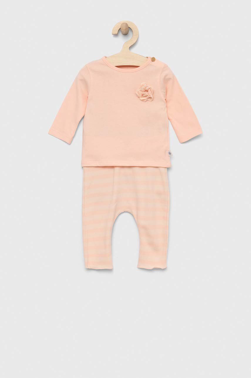 United Colors of Benetton compleu bebe culoarea roz