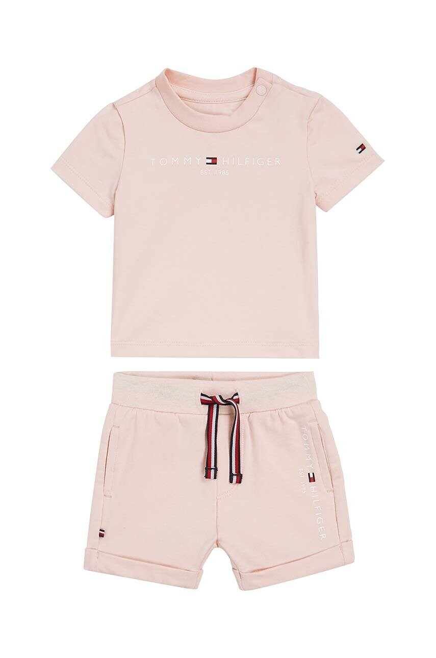 

Комплект для немовлят Tommy Hilfiger колір рожевий