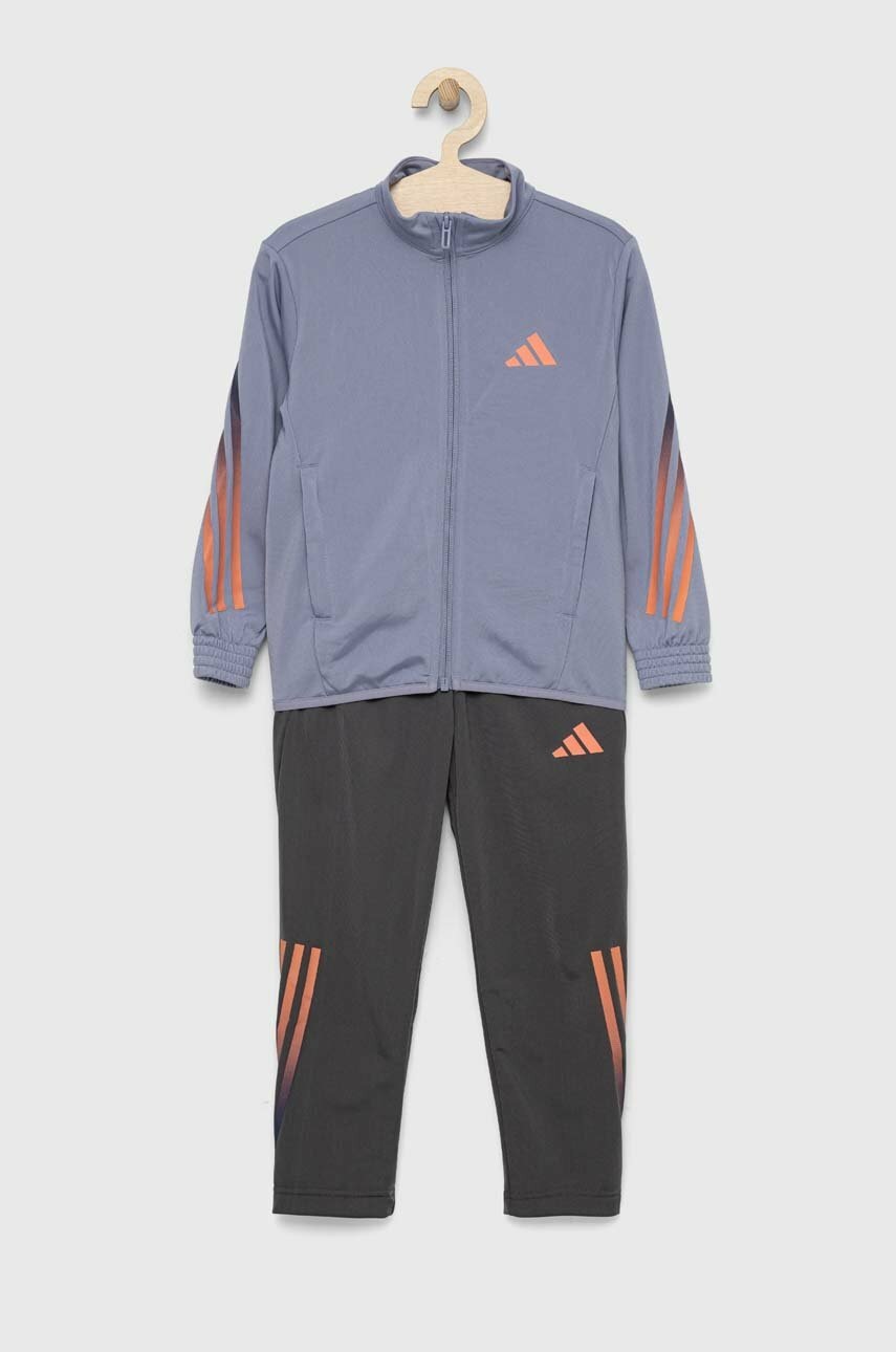 Детский спортивный костюм adidas U TI TRACKSUIT Цвет фиолетовый в Ивано-Франковске Детский спортивный костюм adidas U TI TRACKSUIT Цвет фиолетовый в Ивано-Франковске