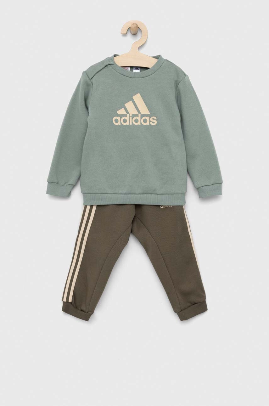 

Cпортивний костюм для немовлят adidas I BOS LOGO колір зелений