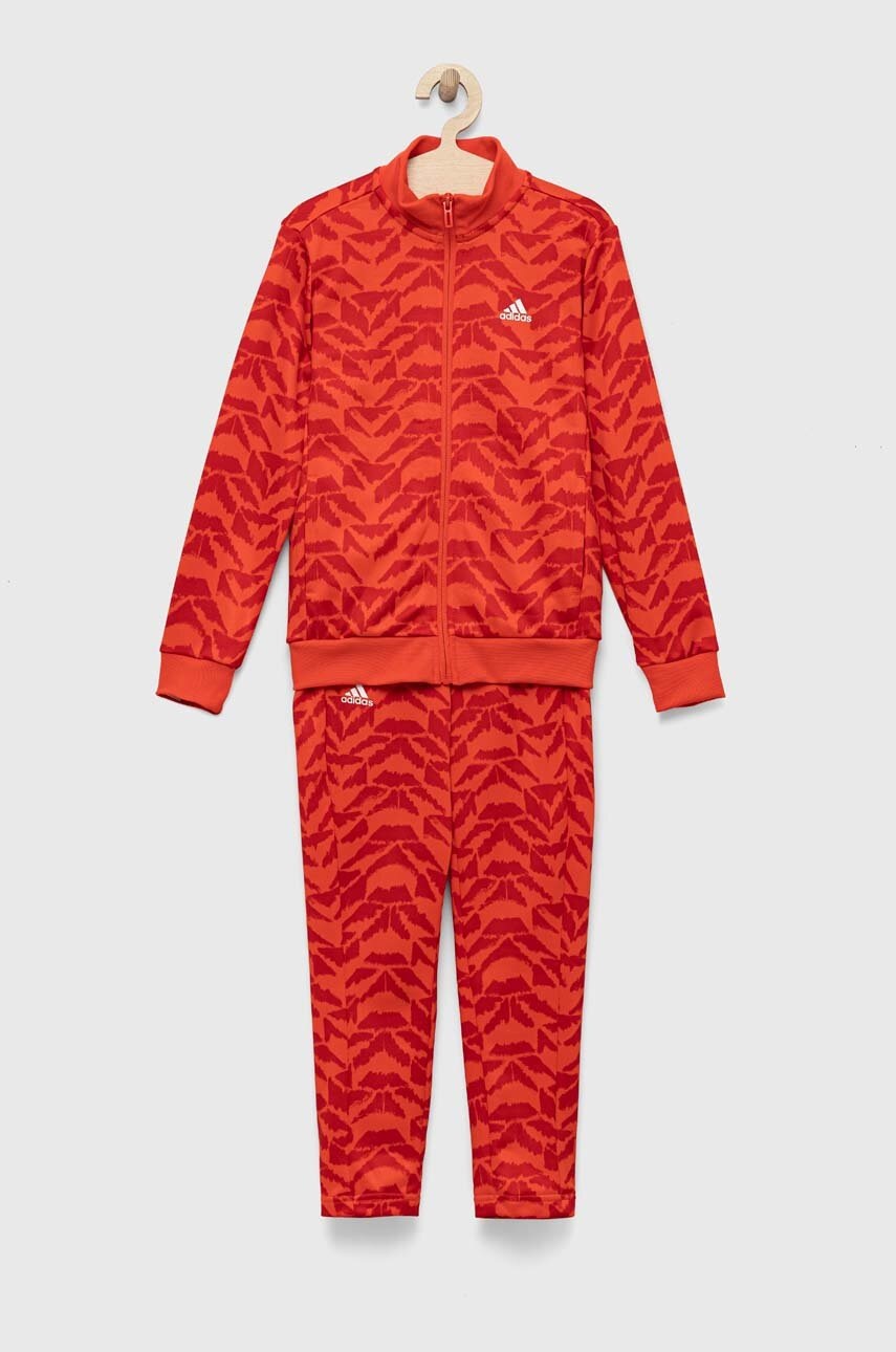 

Детски анцуг adidas U FT TRACK SUIT в червено, Червен