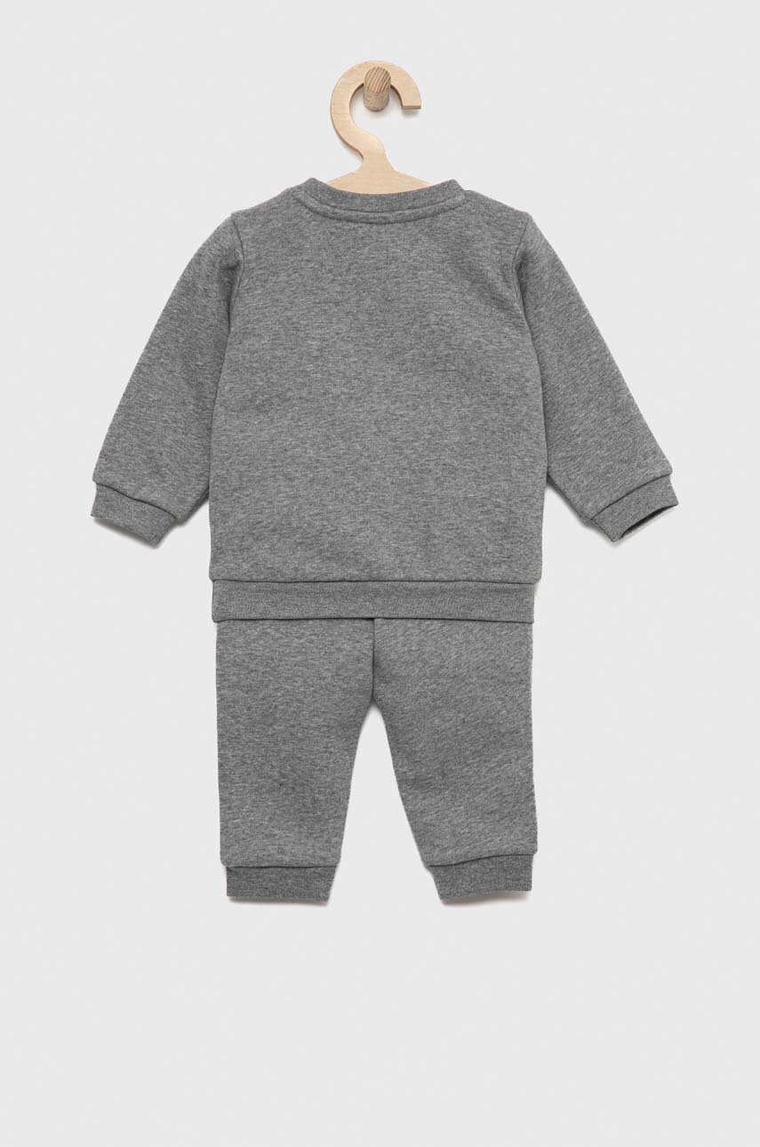 

Спортивный костюм для младенцев Puma Minicats ESS Crew Jogger FL цвет серый