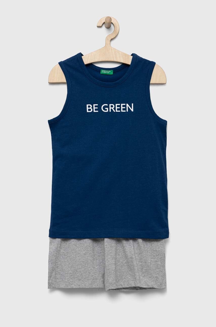 

Дитячий комплект United Colors of Benetton колір синій