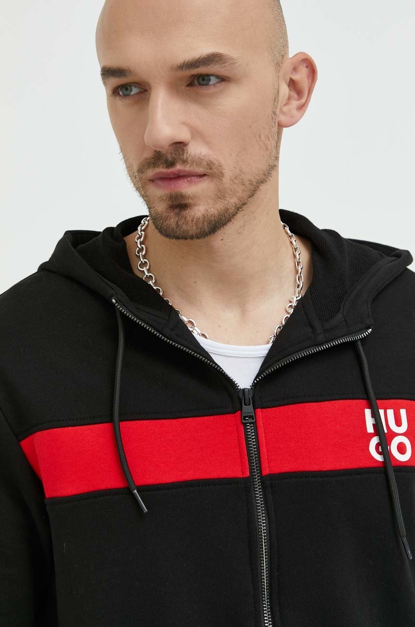 Bavlněná tepláková souprava HUGO TracksuDapieDoaky_IN (obrázek 5)