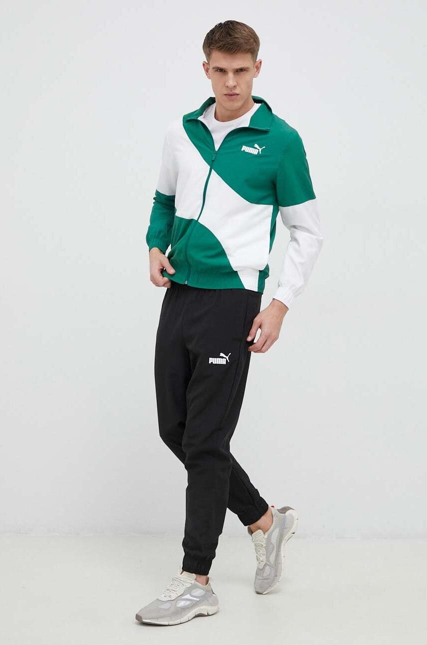 

Спортивний костюм Puma чоловічий колір зелений