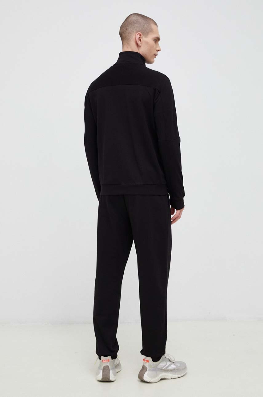 

Хлопковый спортивный костюм EA7 Emporio Armani цвет чёрный