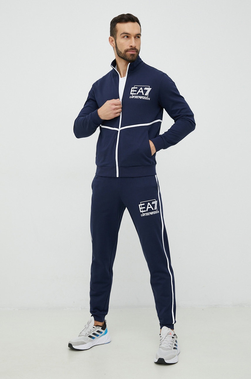 

Спортивный костюм EA7 Emporio Armani мужской цвет синий