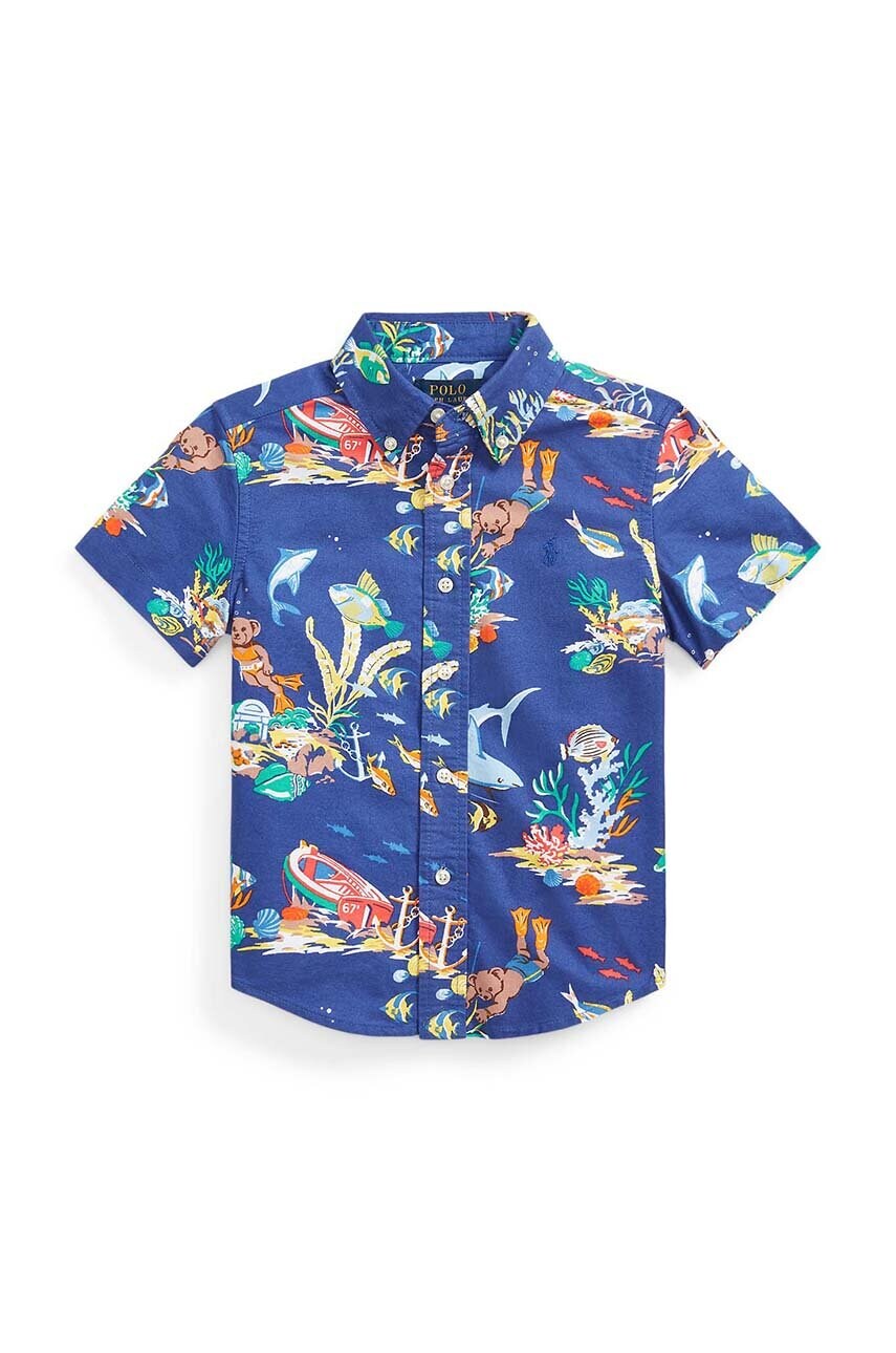 

Дитяча бавовняна сорочка Polo Ralph Lauren