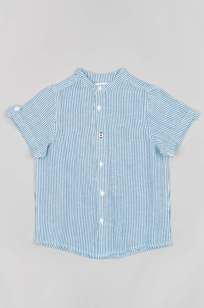 Dětská košile zippy - modrá -  56 % Viskóza