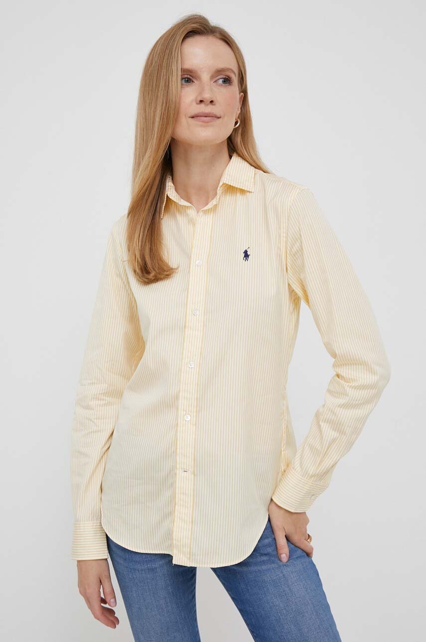 

Рубашка Polo Ralph Lauren женская regular классический воротник