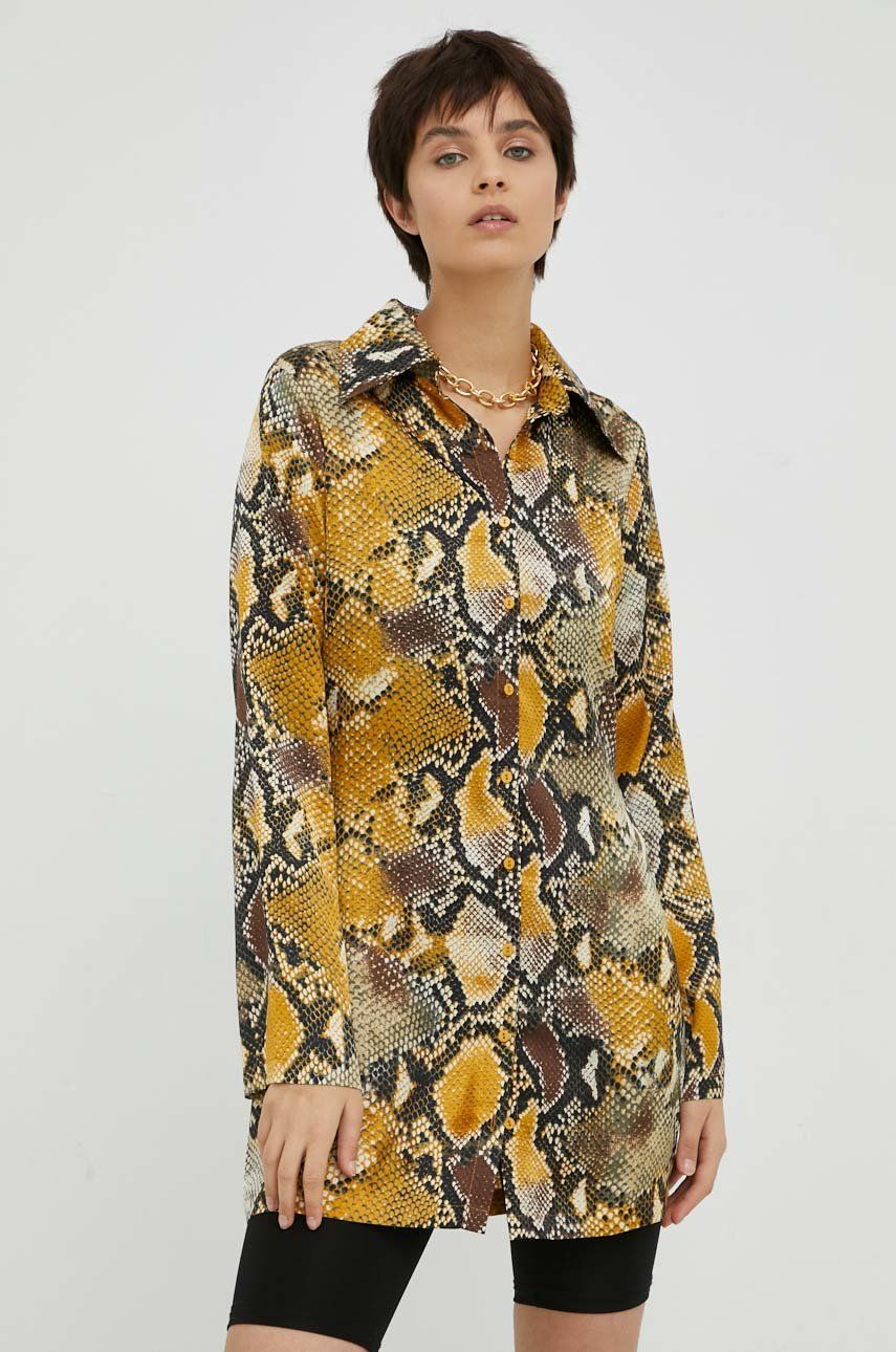 Košile Résumé dámská, slim, s klasickým límcem - vícebarevná -  100 % Polyester