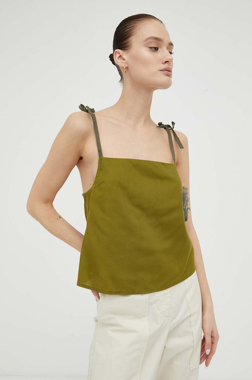 G-star Raw Top Femei, Culoarea Verde