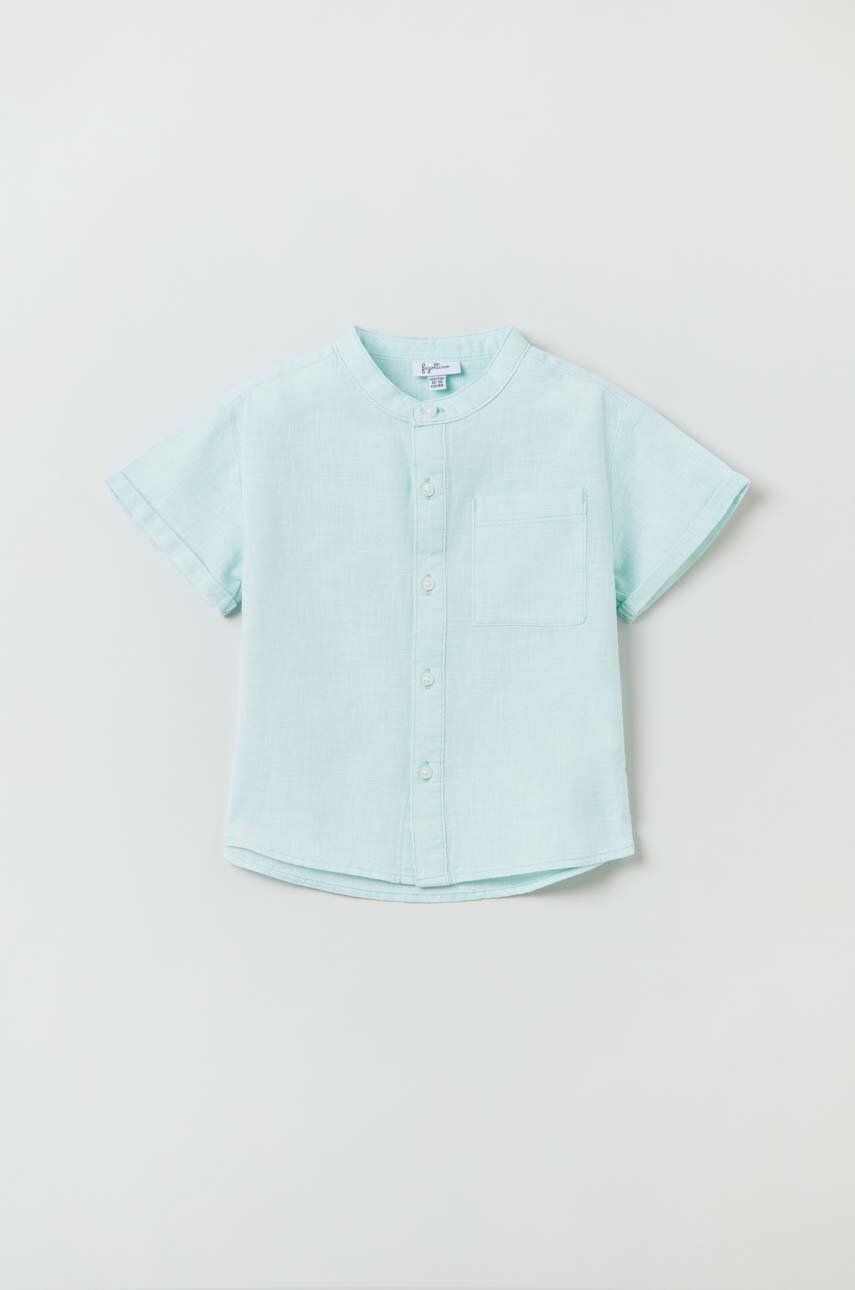 Рубашка для младенцев OVS цвет зелёный