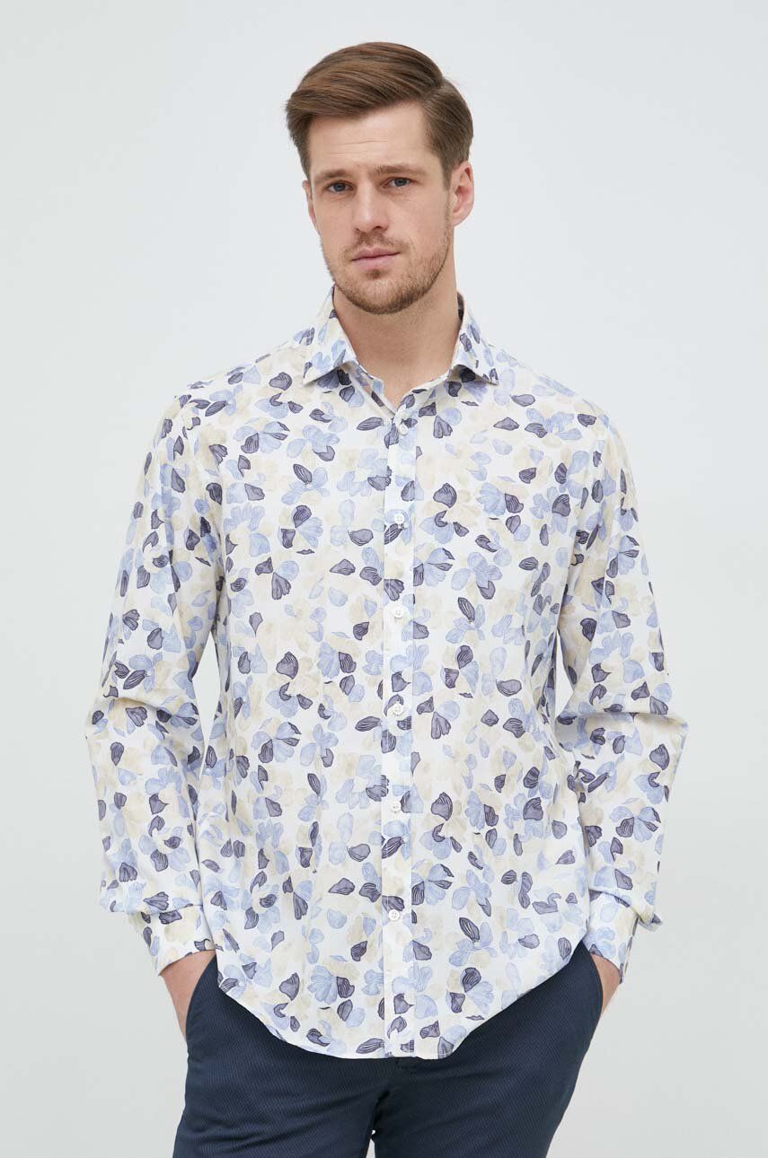 Košile Paul&Shark regular, s klasickým límcem - vícebarevná -  100 % Bavlna