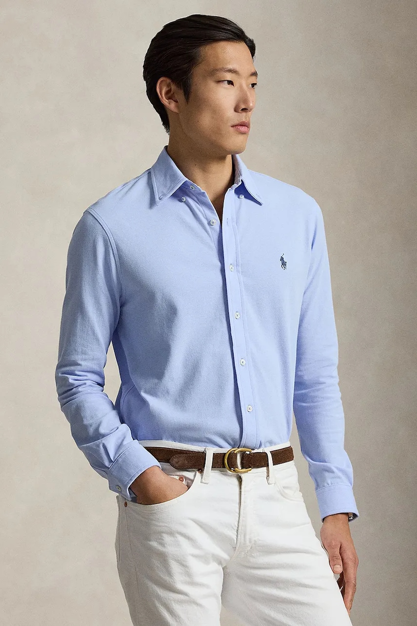 Polo Ralph Lauren cămașă bărbătească din bumbac