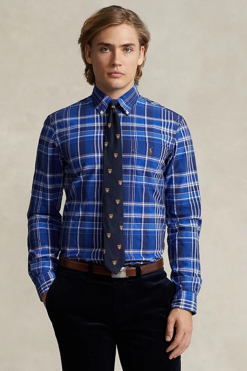 Levně Bavlněná košile Polo Ralph Lauren více barev, regular, s límečkem button-down
